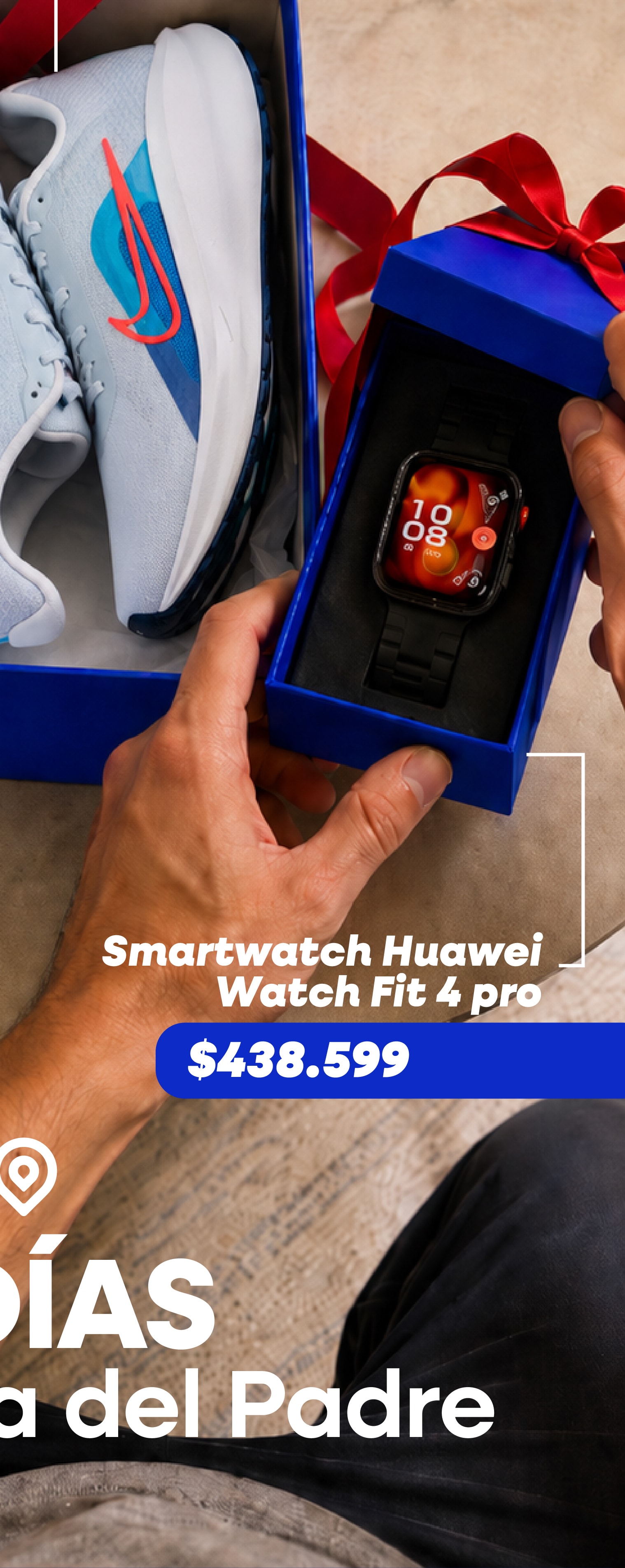 Smartwatch Huawei Watch Fit 4 pro $438.599 DÍA del Padre